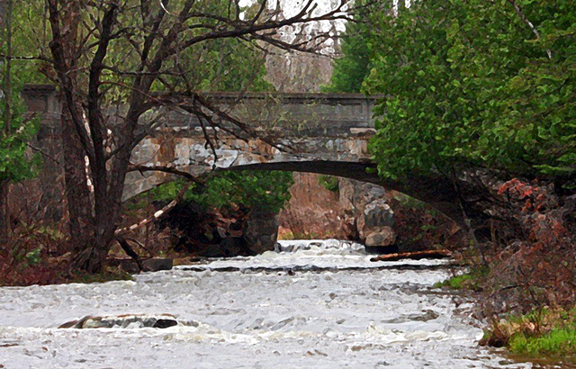 Ocqueoc Falls Bridge